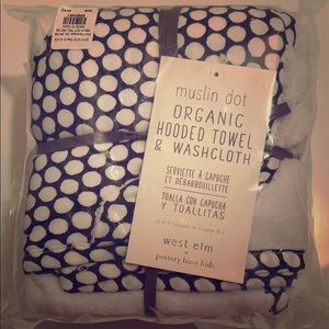 Organic Hooded Towel & Washcloth